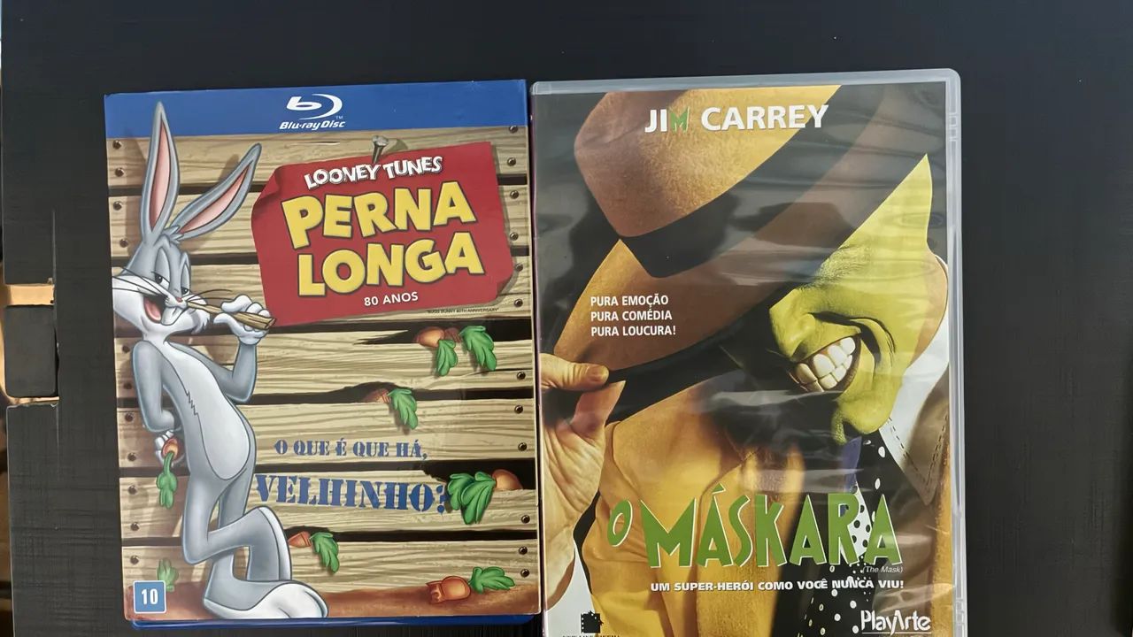 DVD O Maskara e Blu Ray Pernalonga