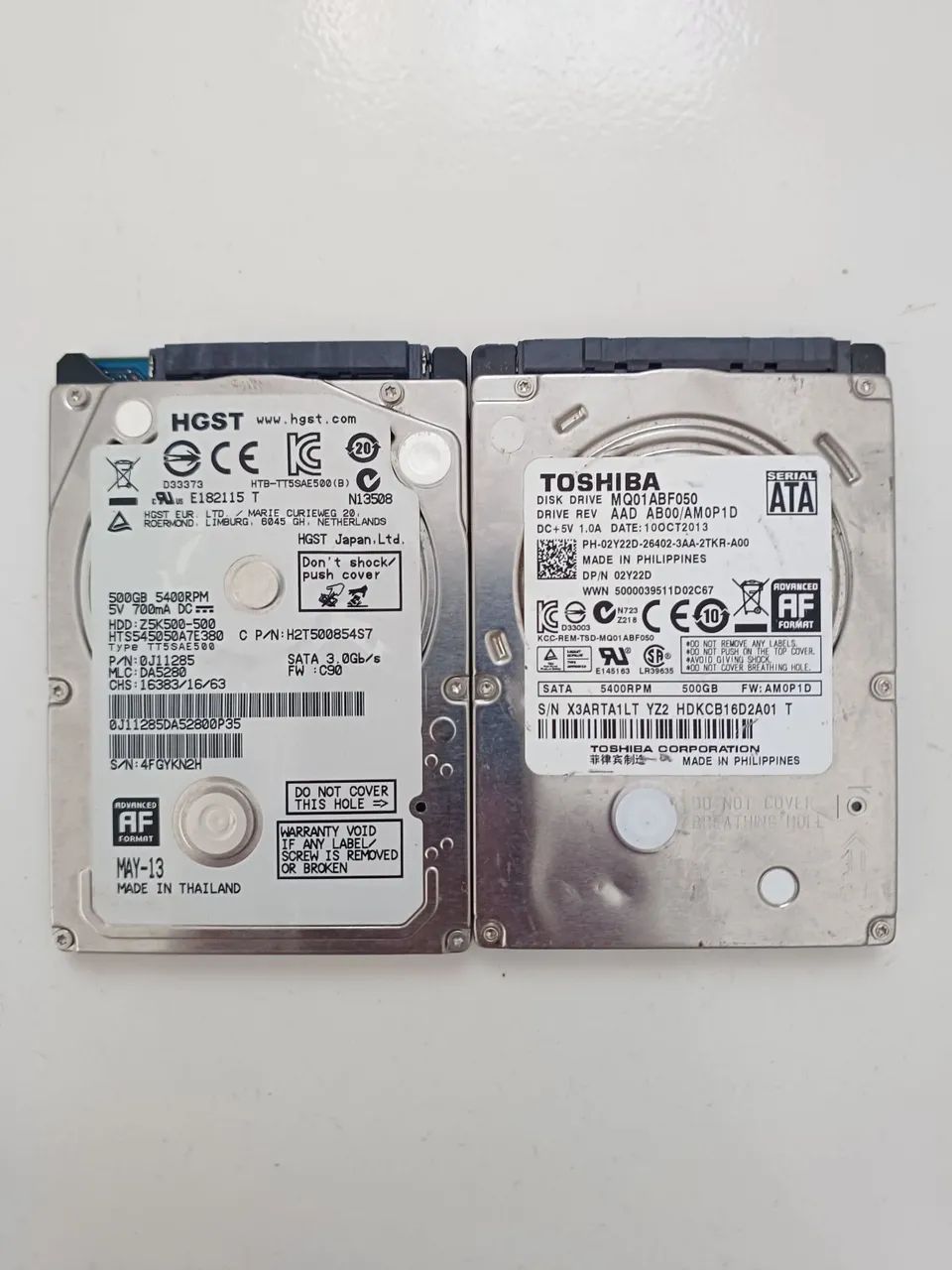 2 hds 500gb  notebook  - Foto 3