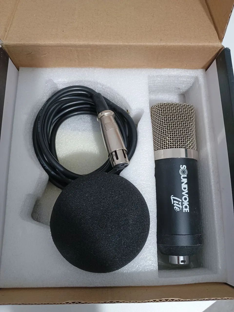 Microfone condensador Novo - Foto 4