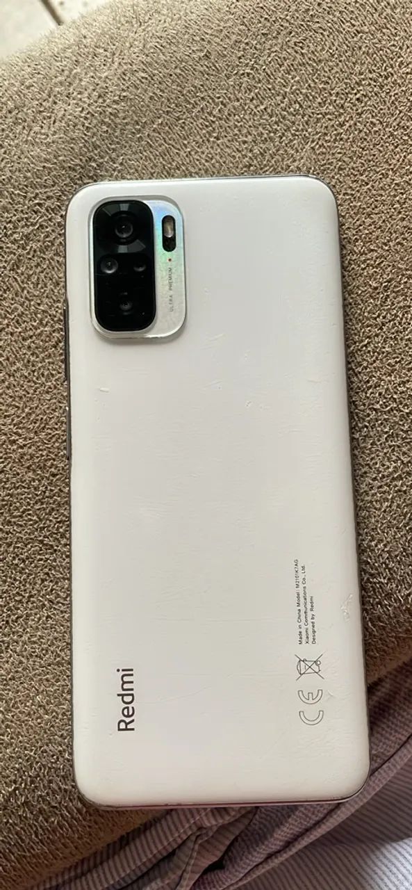 Celular em bom estado, Redmi Note 10 Branco  - Foto 3