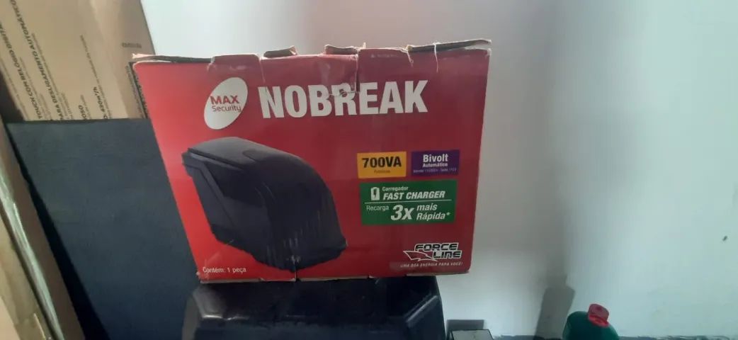 Nobreak Forceline 700VA Preto Proteção Eletrônicos Office - Foto 2
