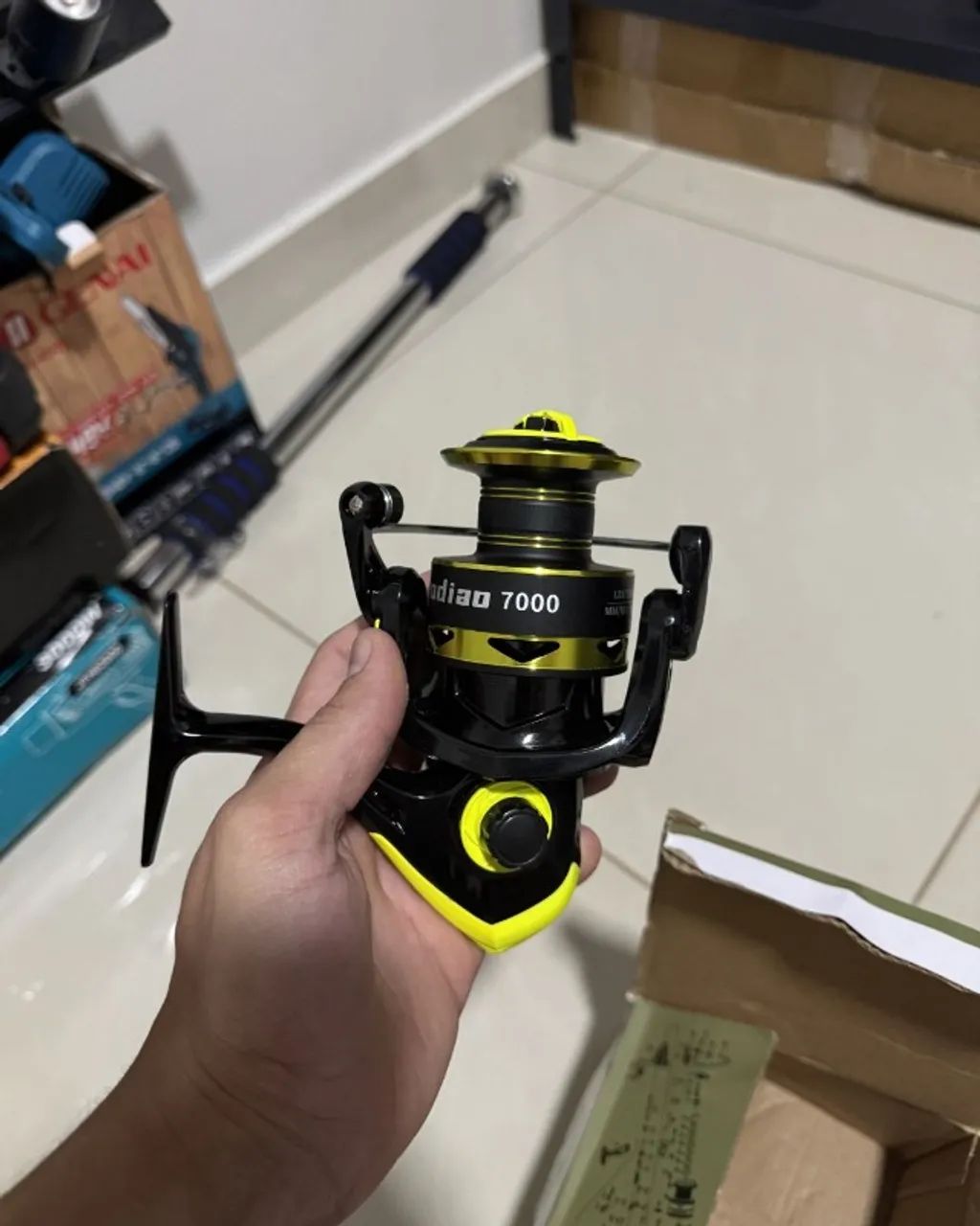 Molinete de Pesca 5.2:1 NOVO - Foto 4