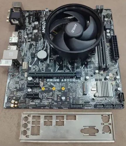 Kit Processador ryzen 5600 + asus ddr4 