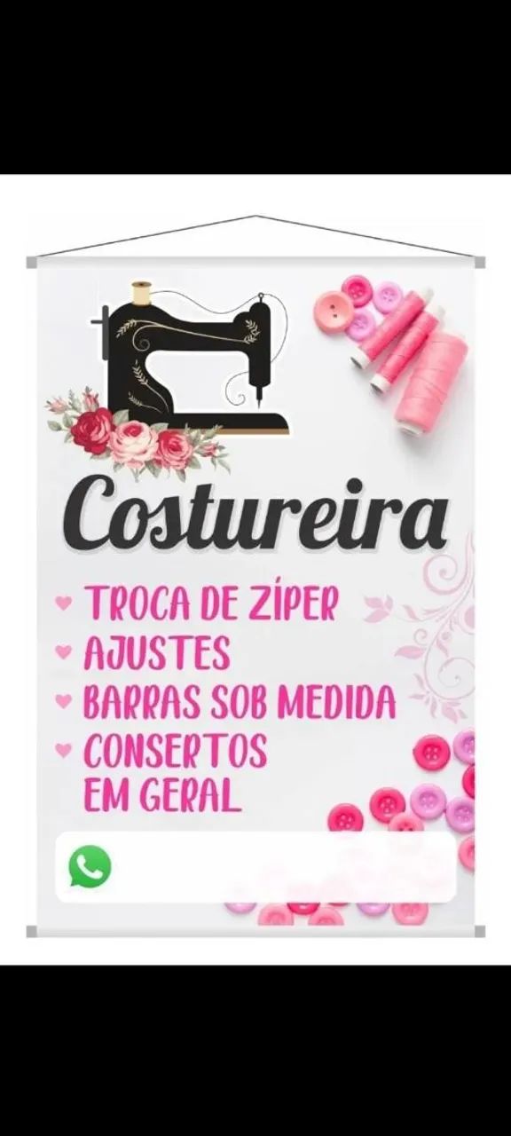 Costureira reparos roupas em geral 