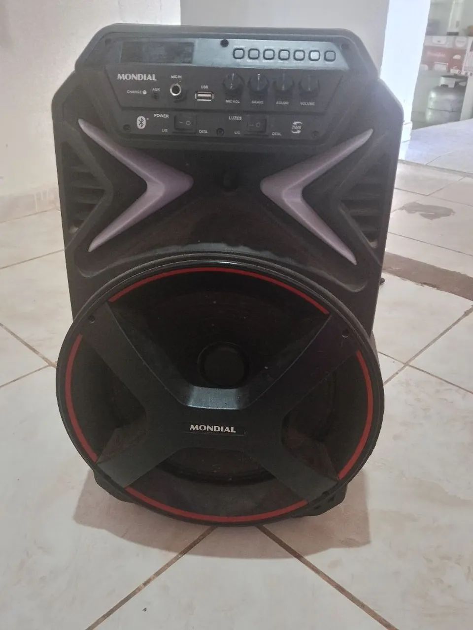 Vendo caixa de som mundial bluetooth  - Foto 2