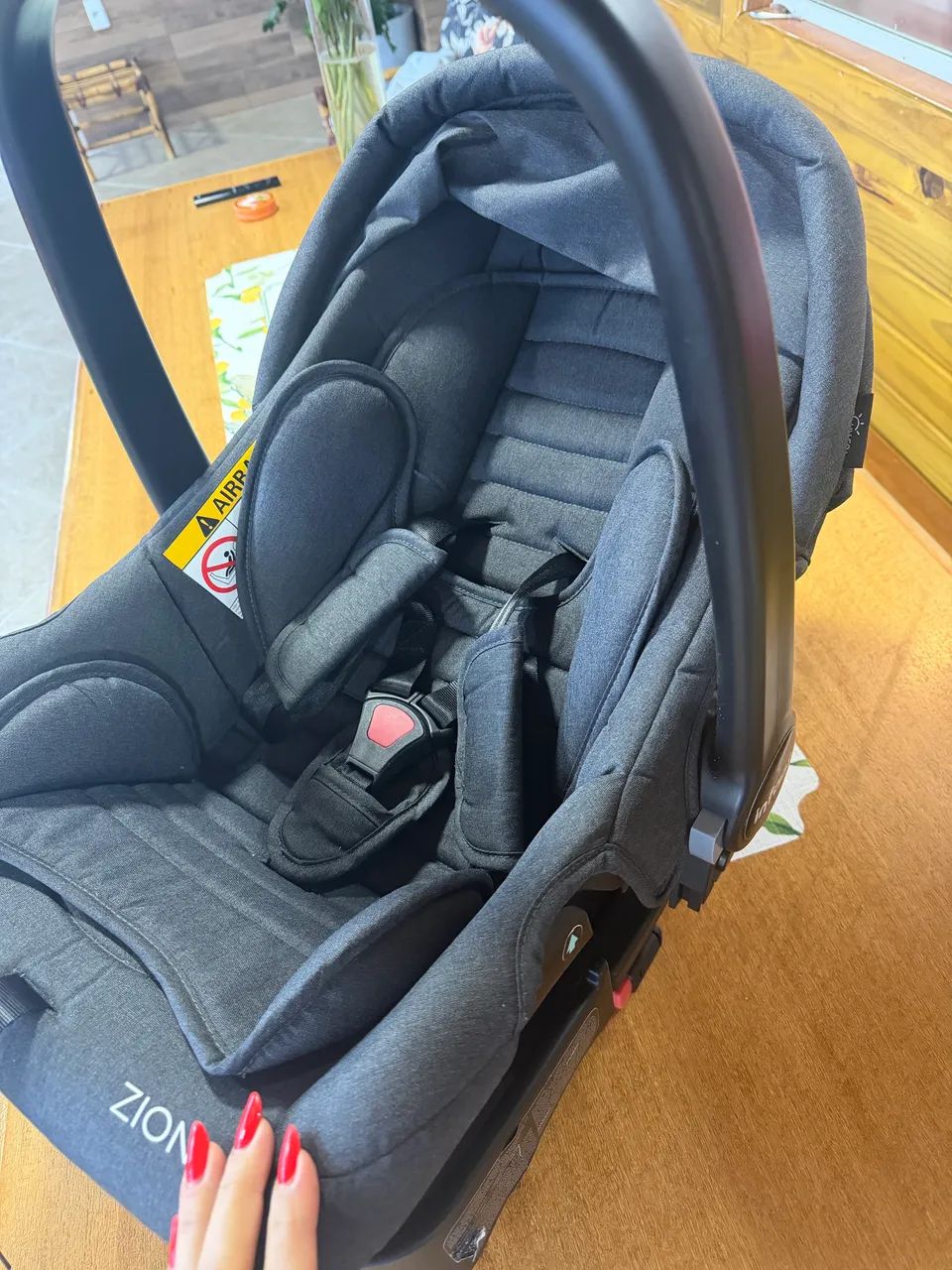 Bebê conforto com base isofix para carro  - Foto 3