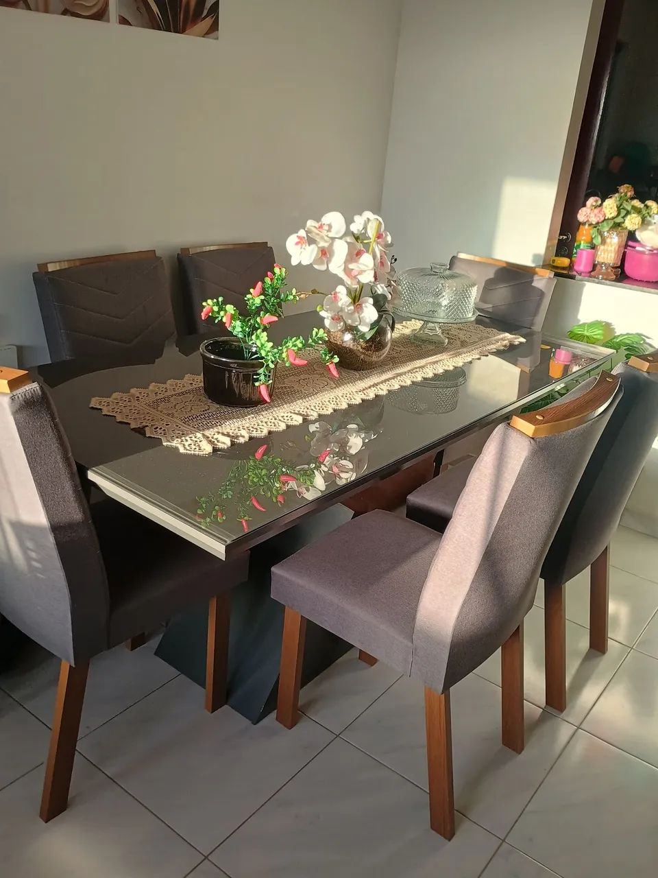Mesa de vidro  - Foto 5