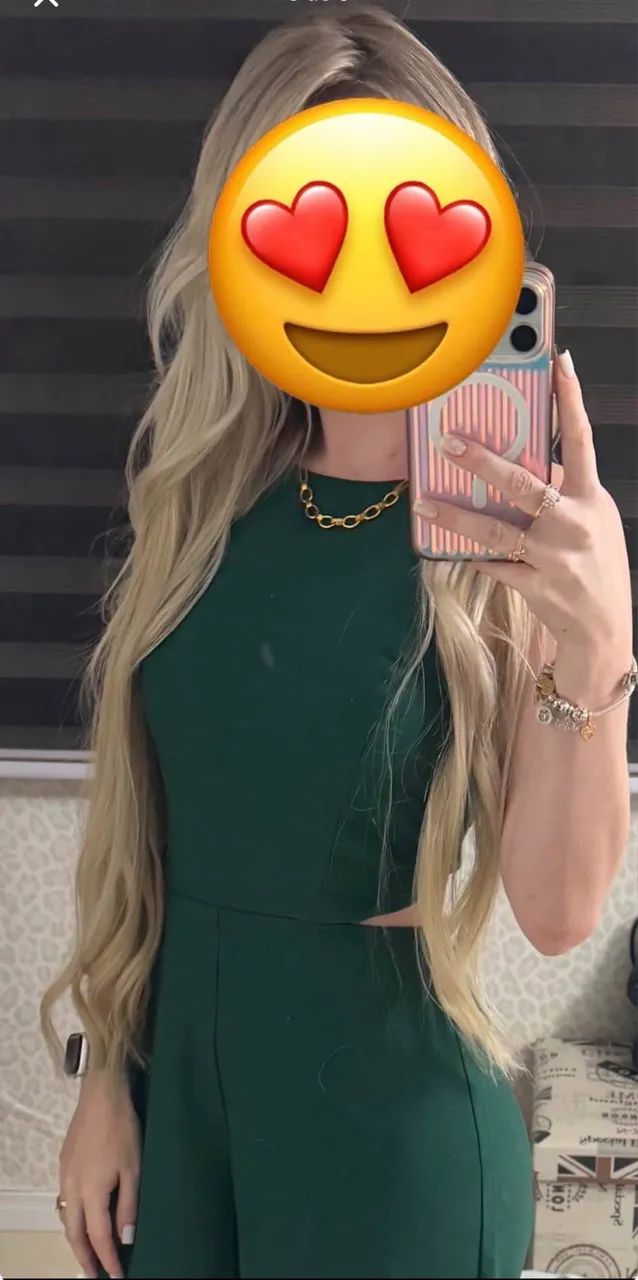 Mega Hair Loiro 100% Humano 70cm - Foto 4