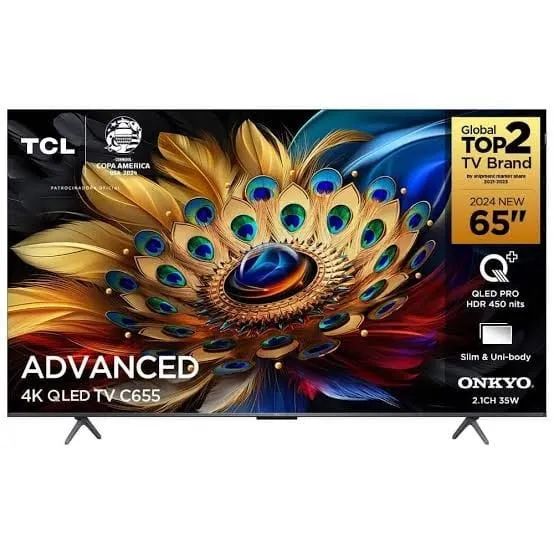 TV TCL QLED 65 Polegadas 4K - Com Subwoofer Integrado - Foto 2