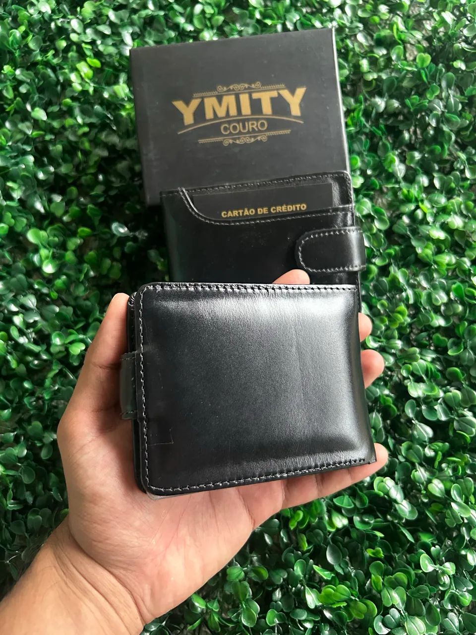 Carteira de Couro masculina Ymity NOVA  - Foto 2