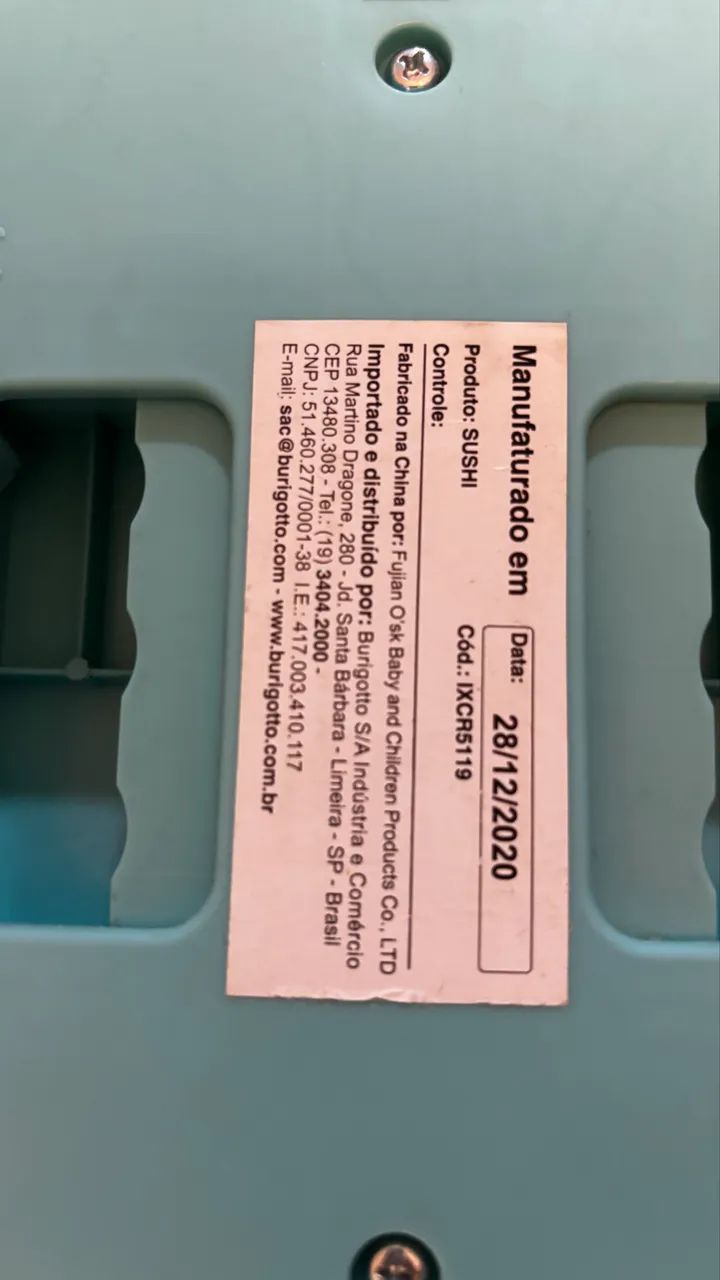 Cadeira de alimentação portátil