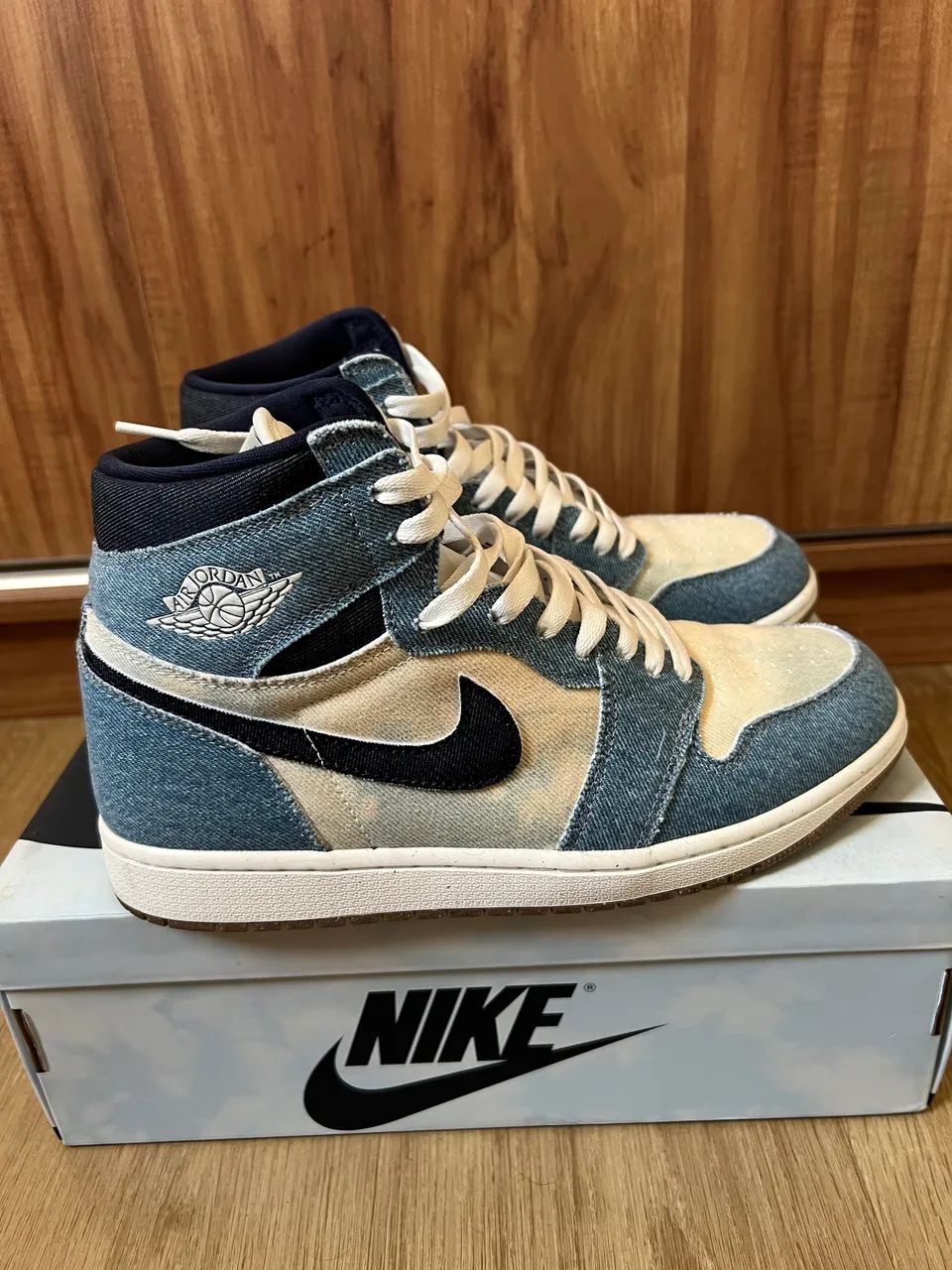 Air Jordan 1 high denim 42 - Foto 3