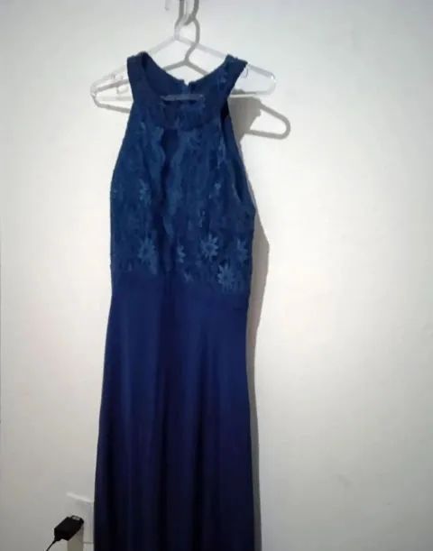 Vestido de festa azul  - Foto 3
