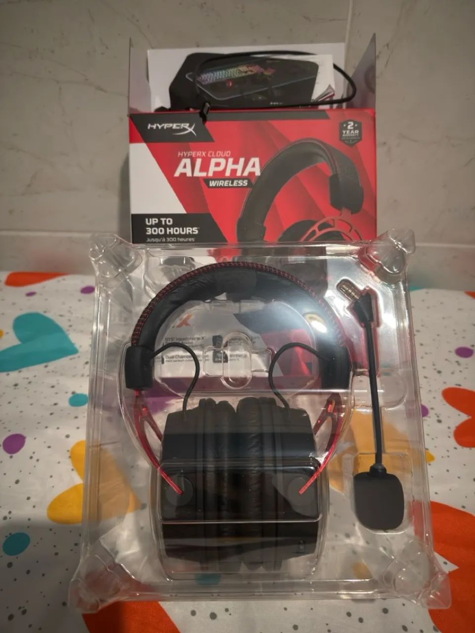 Fone Headset Gamer Sem Fio Hyperx Cloud Alpha Wireless