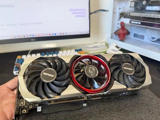 Placa de Vídeo iGame GeForce RTX 3070 Ti Advanced OC 8GB - Colorful