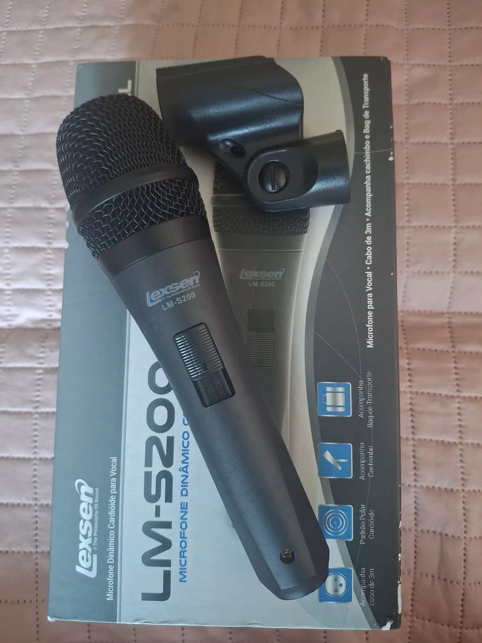 Microfone Dinâmico LM S200