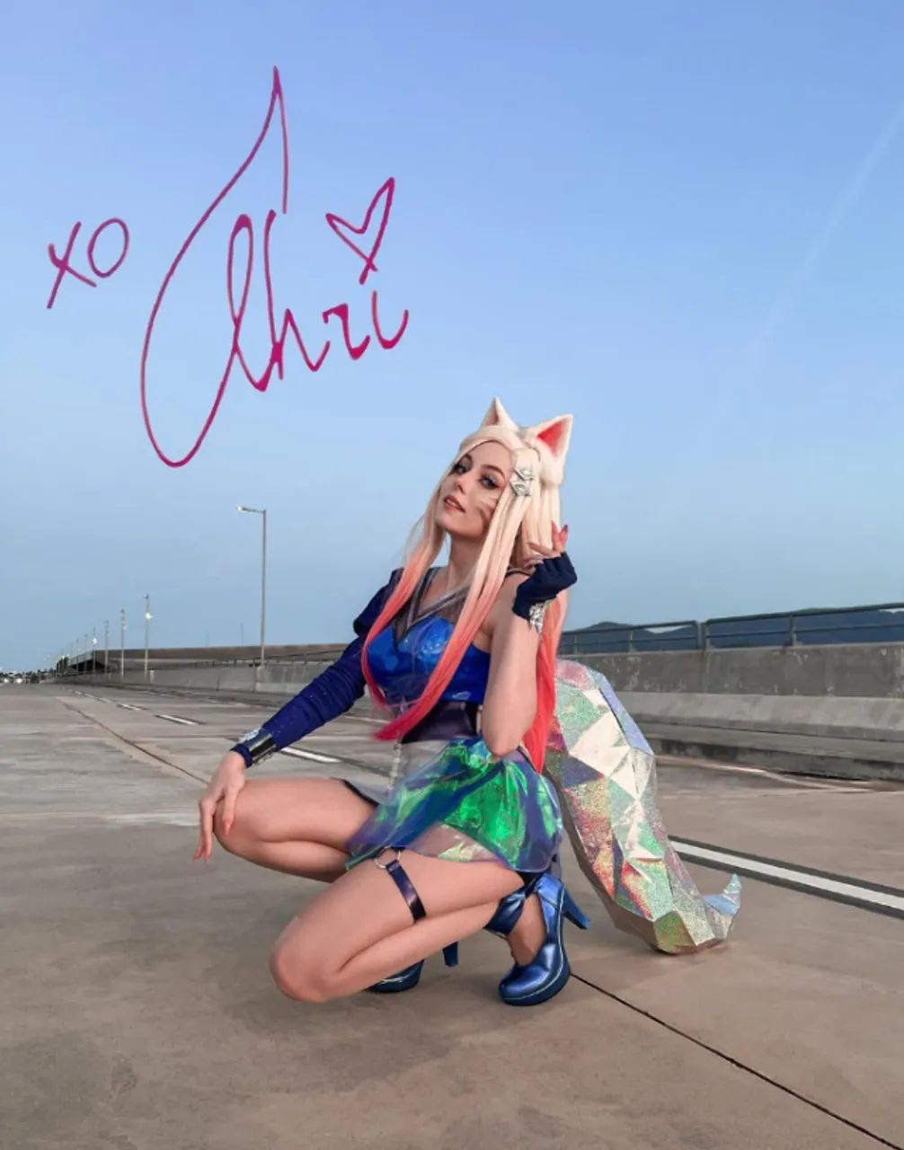 Cosplay Ahri KDA All Out LOL - Uwowo - Foto 3