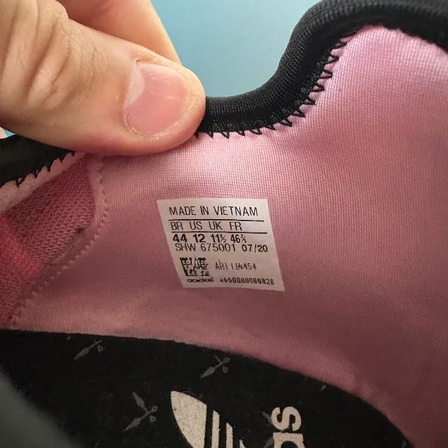 adidas zx 2k boost ninja time in true pink. tamanho 44 (us 12