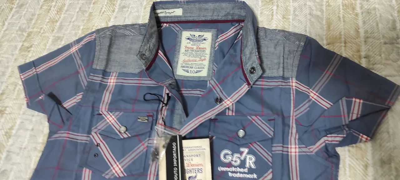 Camisa infantil Gangster  - Foto 3