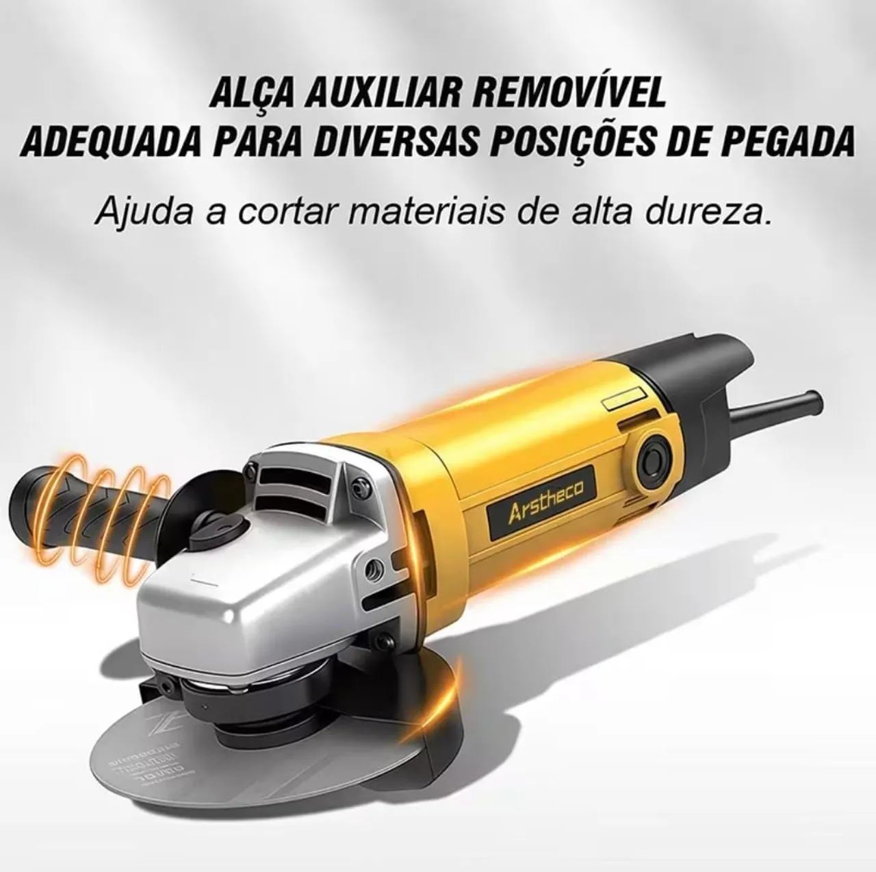 Esmerilhadeira Angular Profissional 110V Nova - Foto 4