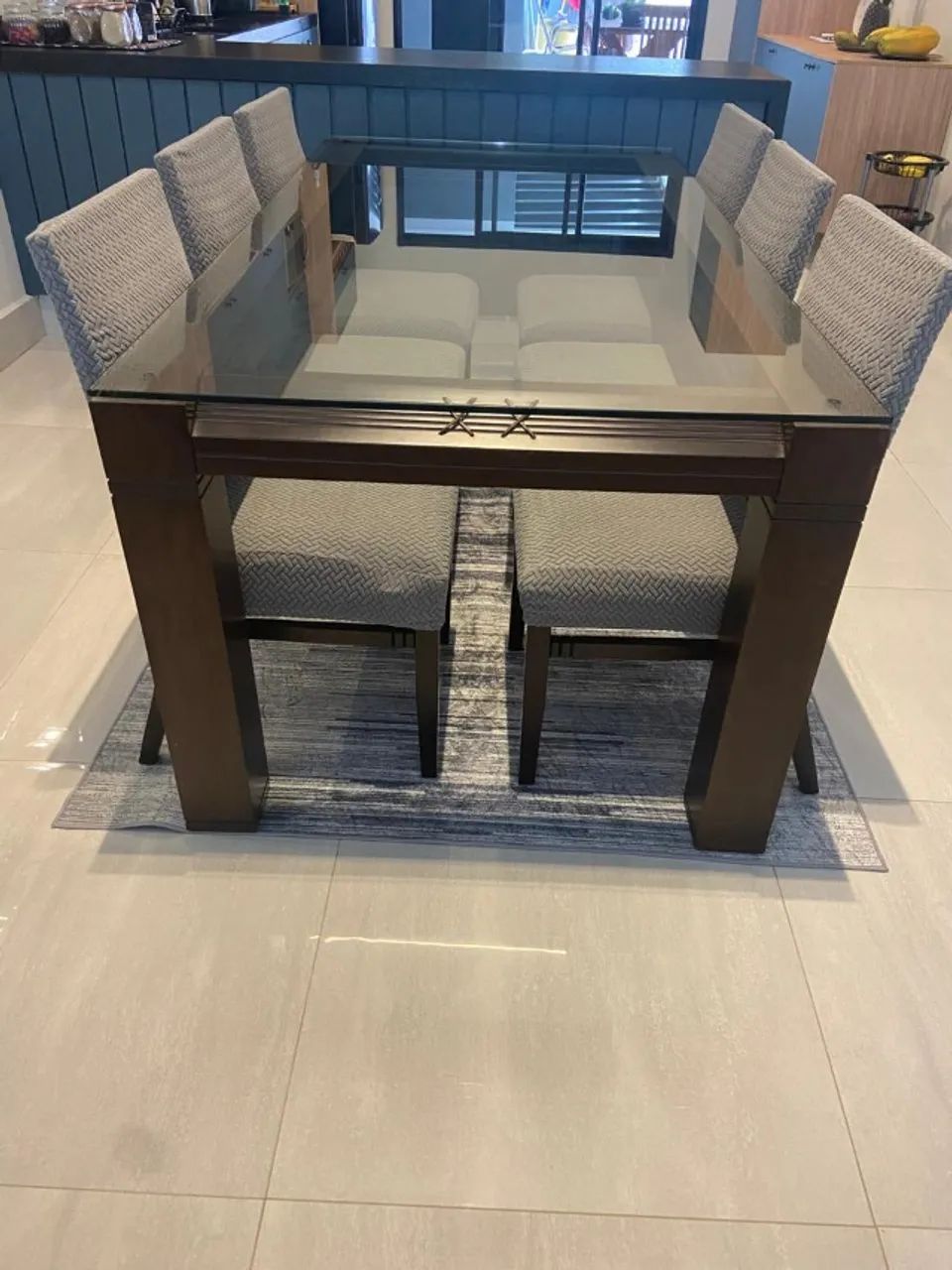 Mesa de Jantar Retangular 2x1m - Foto 2