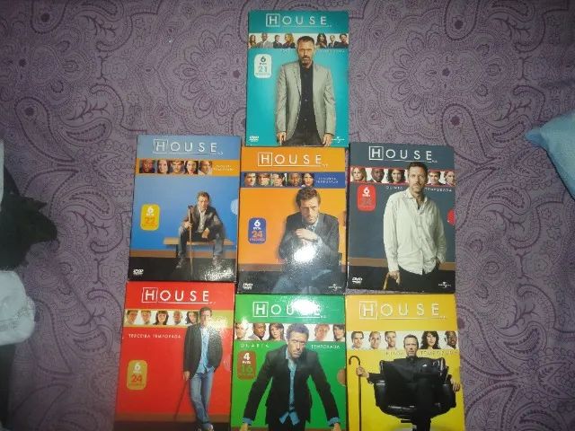 dr house e criminal mind dvds completos - Foto 2
