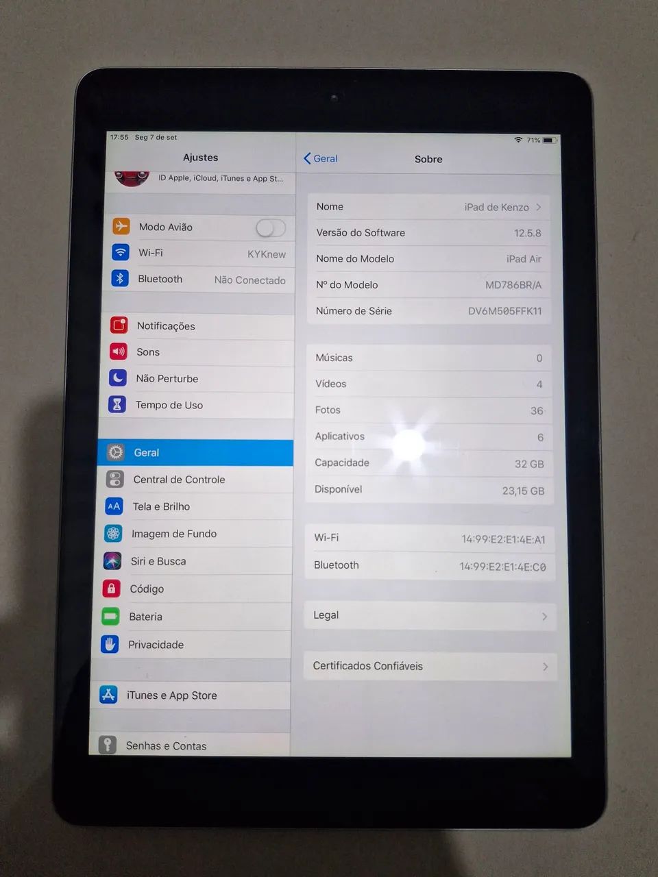 Ipad Air 1° geração 32Gb - A1474 - Foto 4