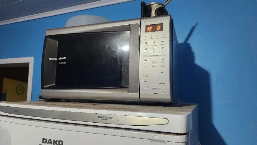 Microondas com defeito