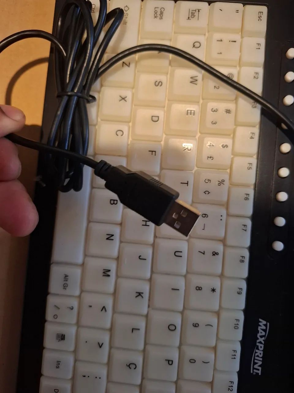 Teclado Maxprint retroiluminado  - Foto 2
