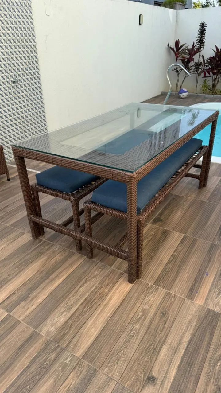 Vendo mesa para Área gourmet  - Foto 3