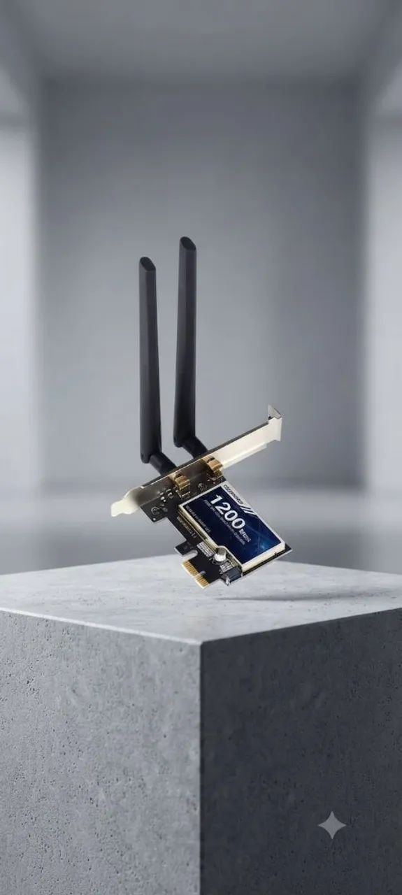 Placa wi-fi 2.4/5ghz + bluetooth 