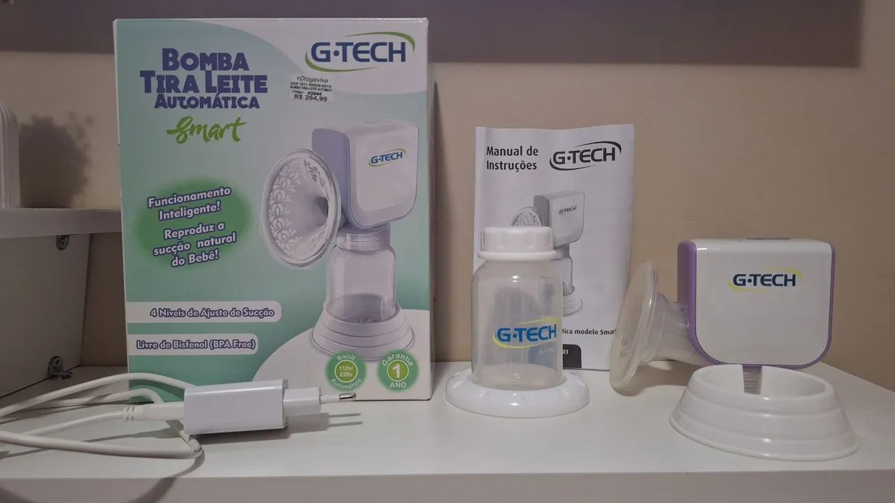 Bombinha de tirar leite elétrica  - Foto 2