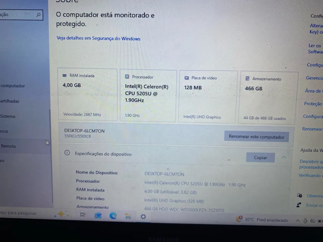Notebook Samsung  - Foto 4