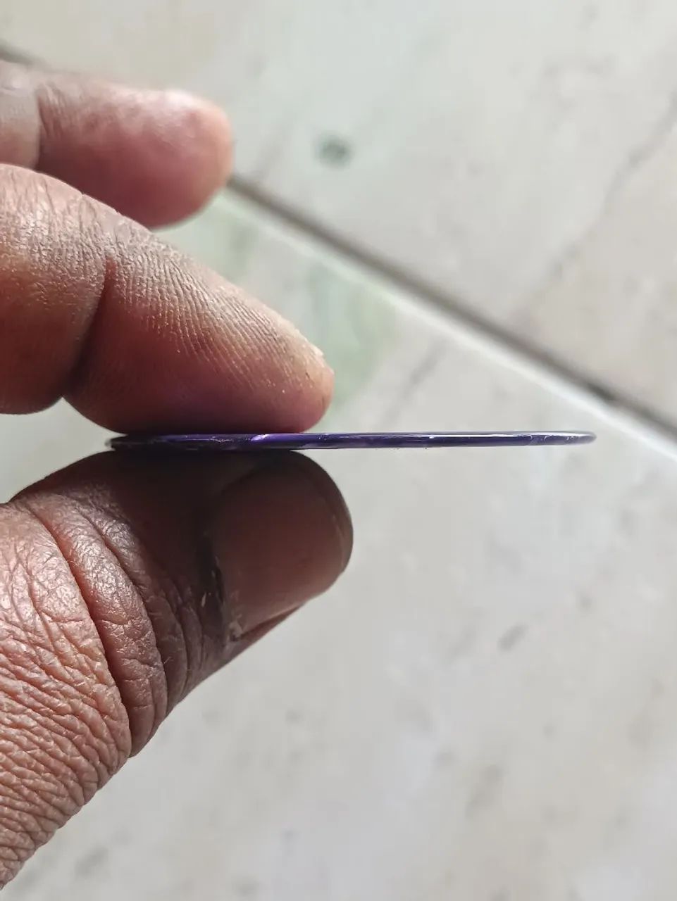 Palheta rígida roxa futebol de mesa  - Foto 4
