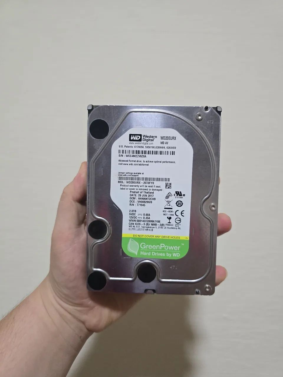 HD 2TB WD