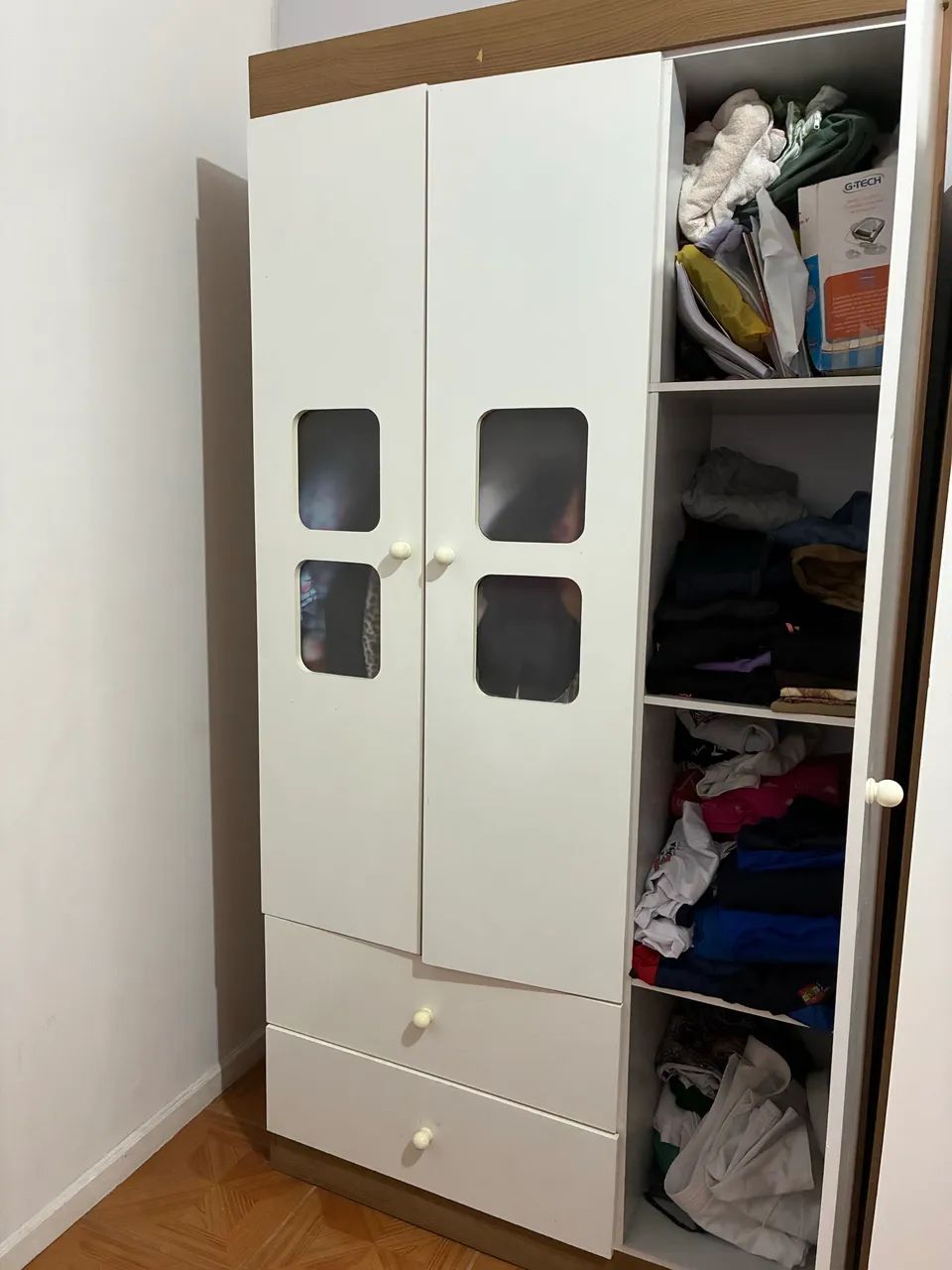 Guarda roupa infantil + cômoda  - Foto 2