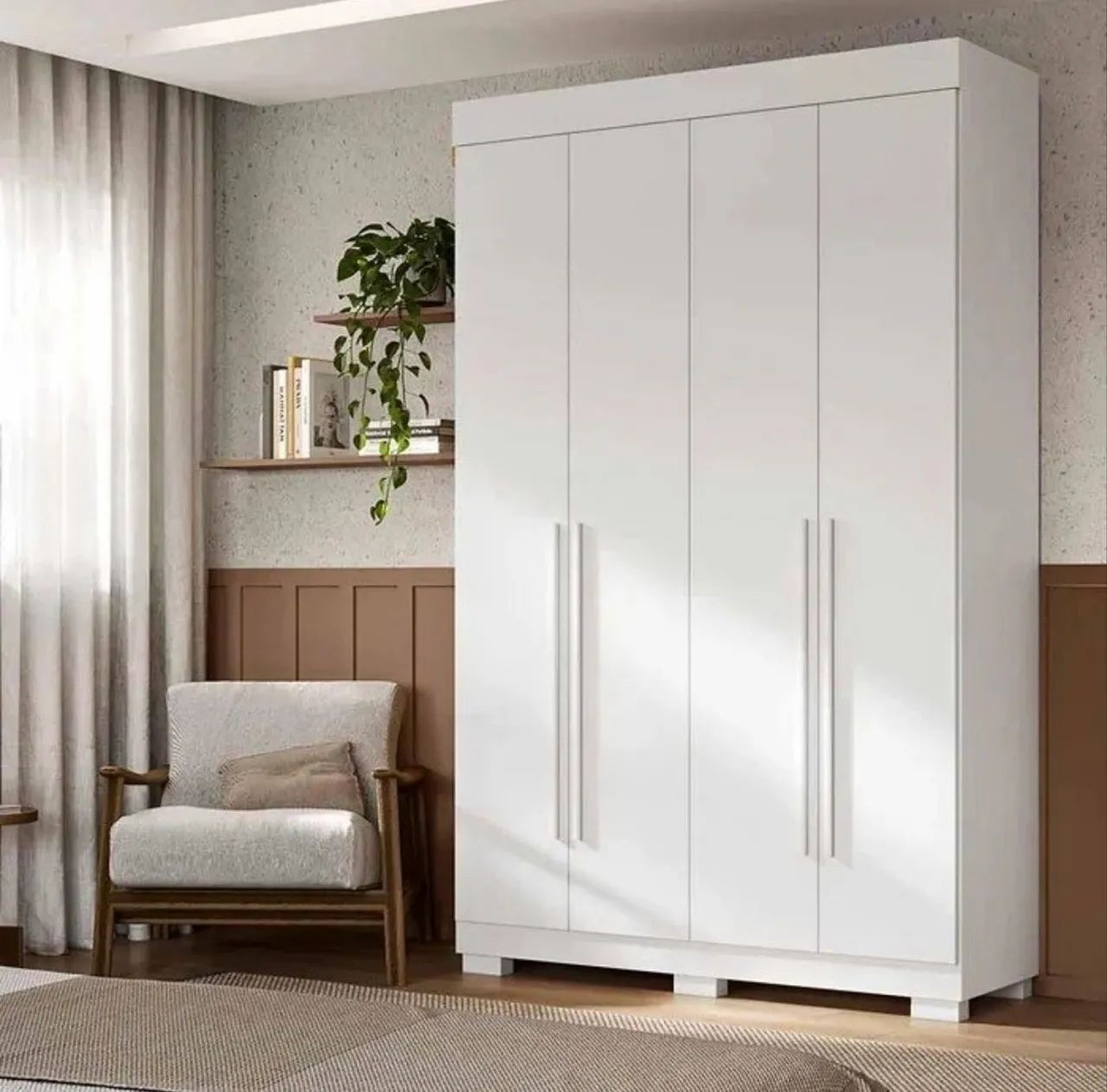 Guarda Roupa Ágata 4 Portas  - Foto 2