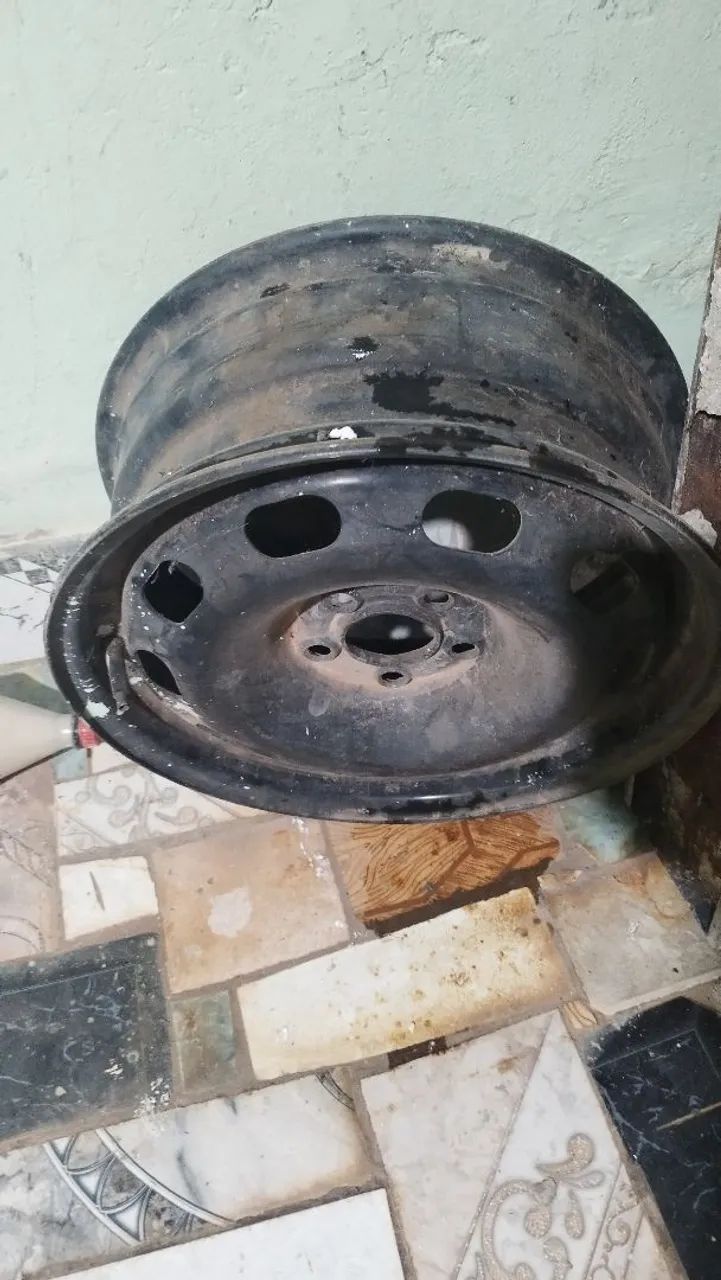Rodas de ferro para carro 16" - Foto 2