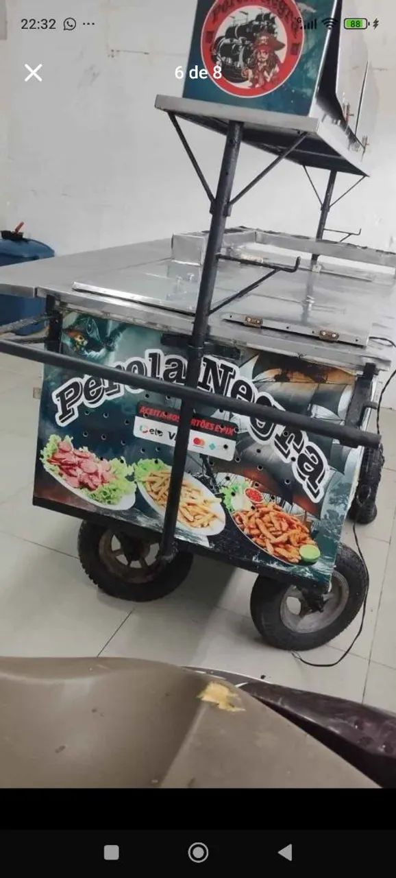 Vendo carrinho de praia sem a licença 3 mil  - Foto 5