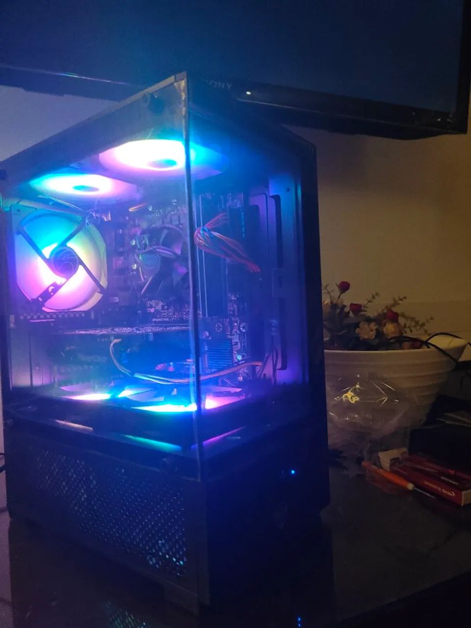 PC completo/Workstation Xeon e5 2699 v3= i5 12400f=ryzen 5 5500 e RX 5700 xt