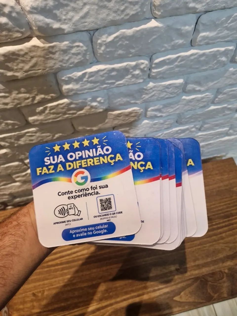 placa de avaliação google  - Foto 5