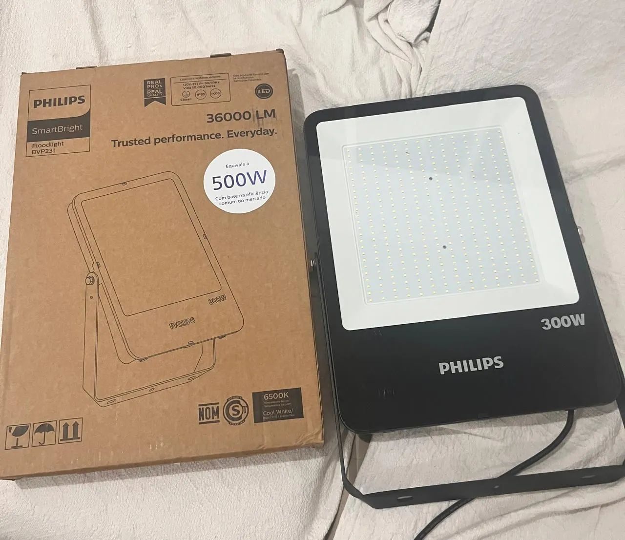  Refletor Philips SmartBright Led 500w