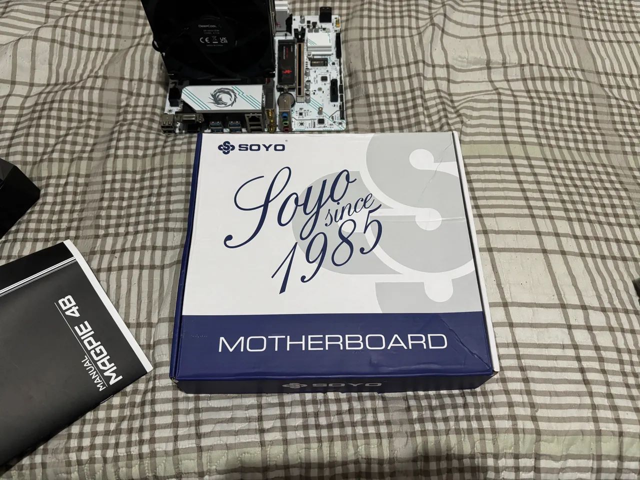 Placa mãe b550m soyo 