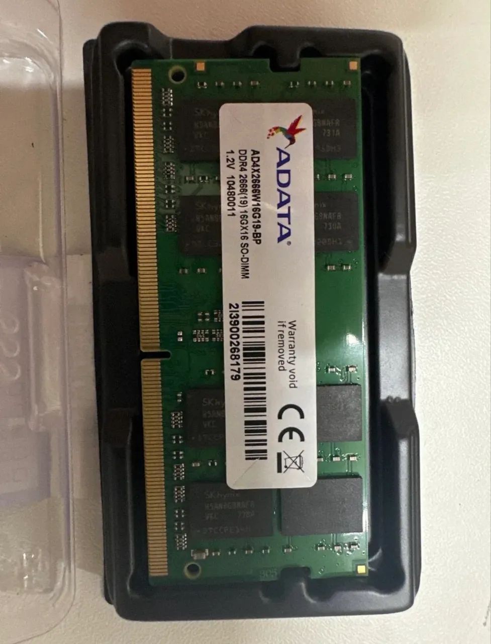 Memória RAM ADATA DDR4 16GB NOVA  - Foto 2