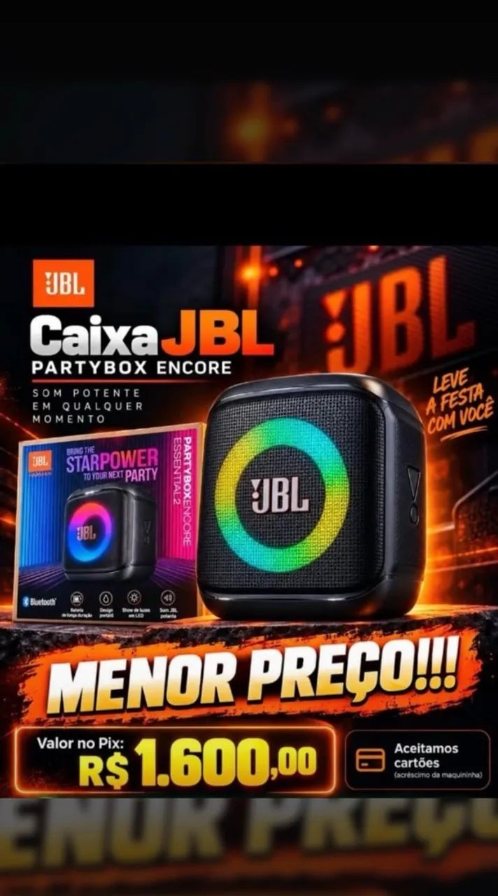 Caixa JBL partybox encore