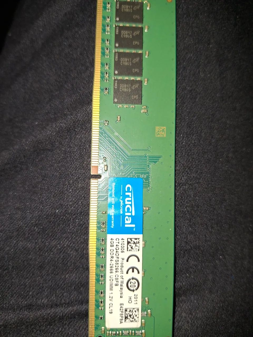 Memória desktop 4gb ddr4 