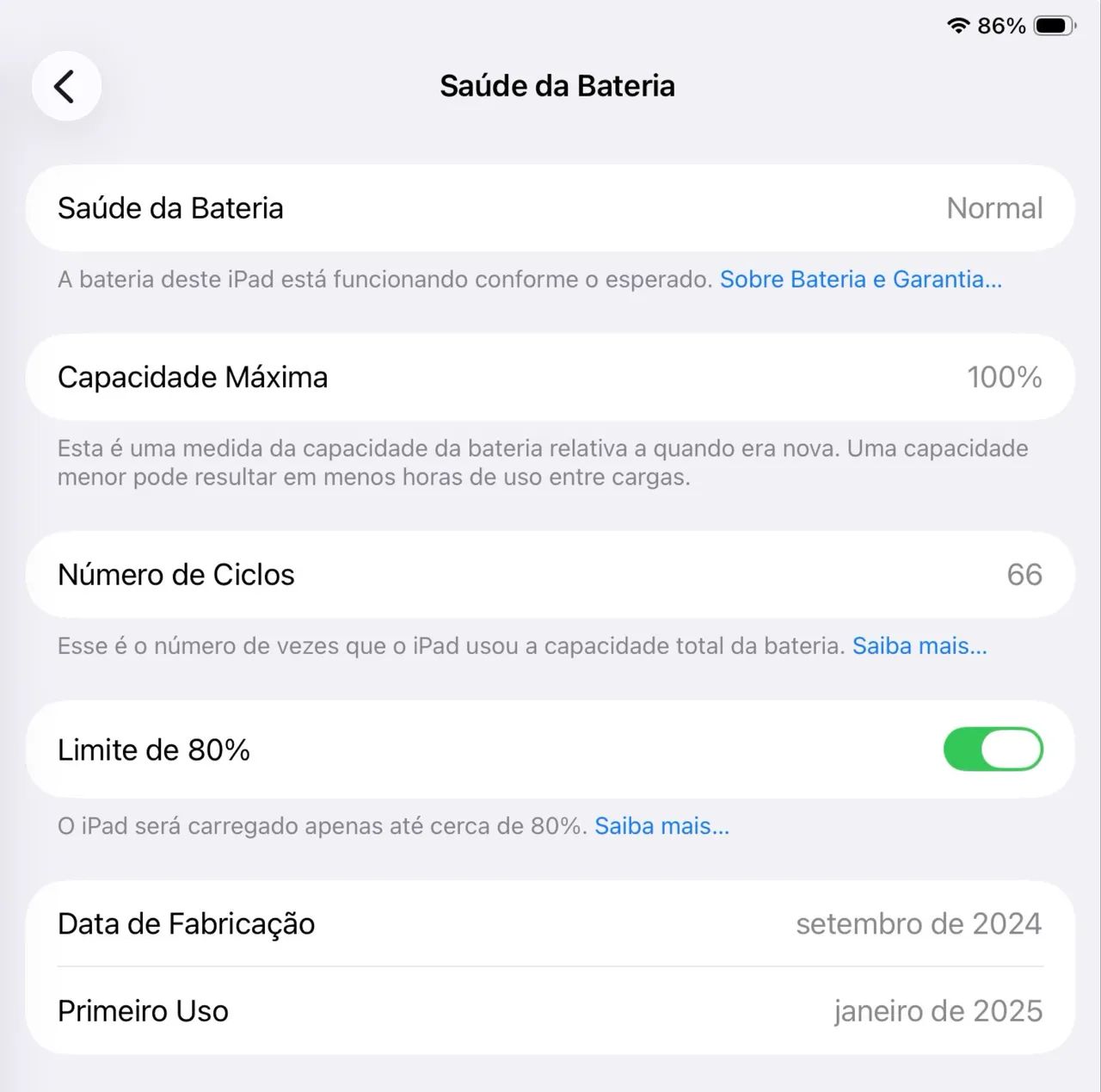 iPad Air 13 Polegadas M2 WiFi Cellular 128GB Estado de Novo - Foto 5