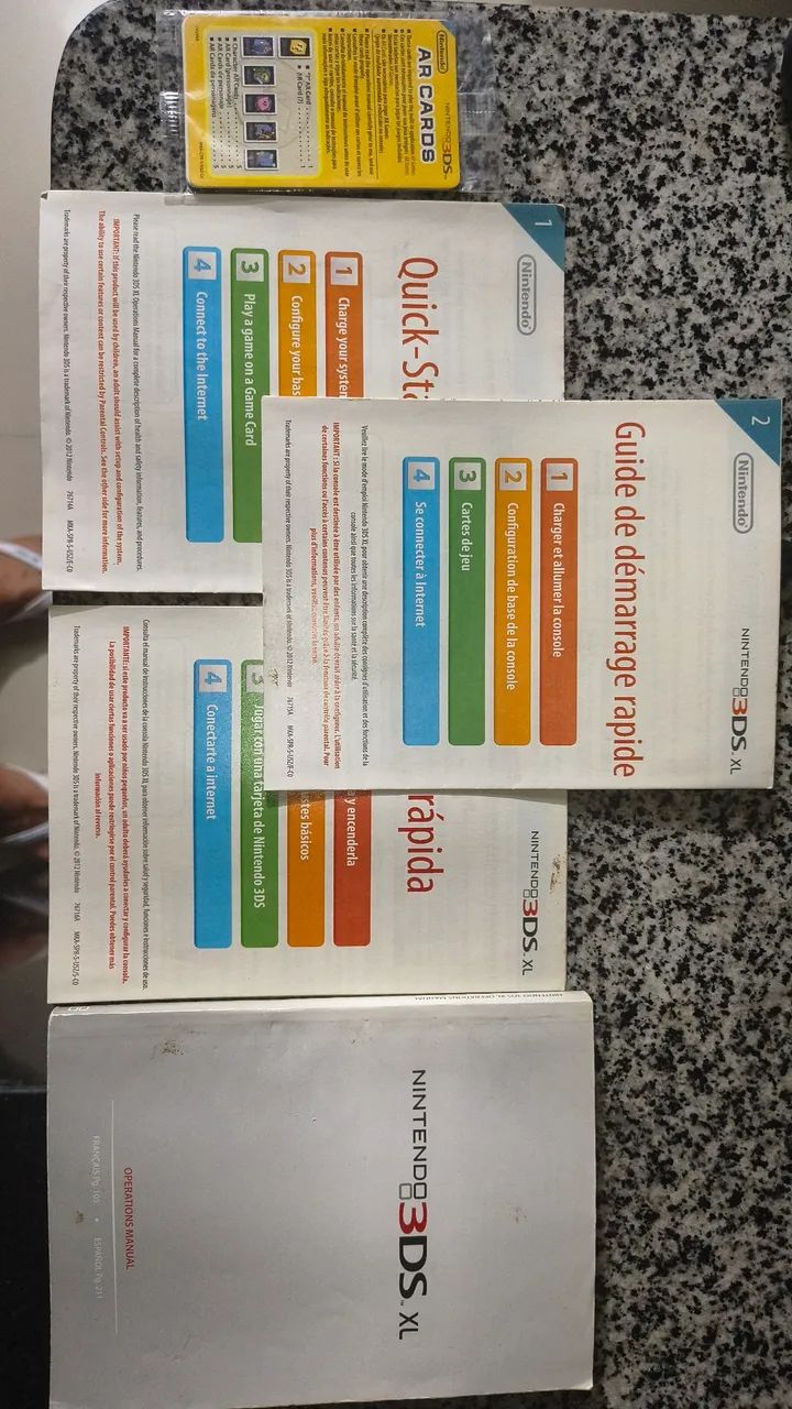 Manual e AR Cards Nintendo 3DS - Foto 5