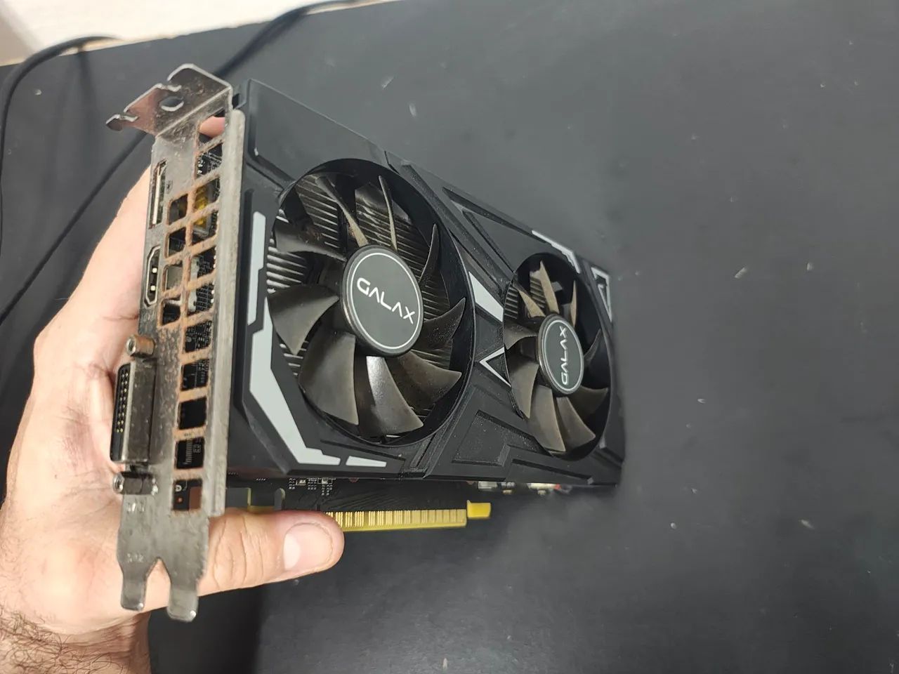 Placa de vídeo GTX 1650 super - 4GB - com problema  - Foto 2