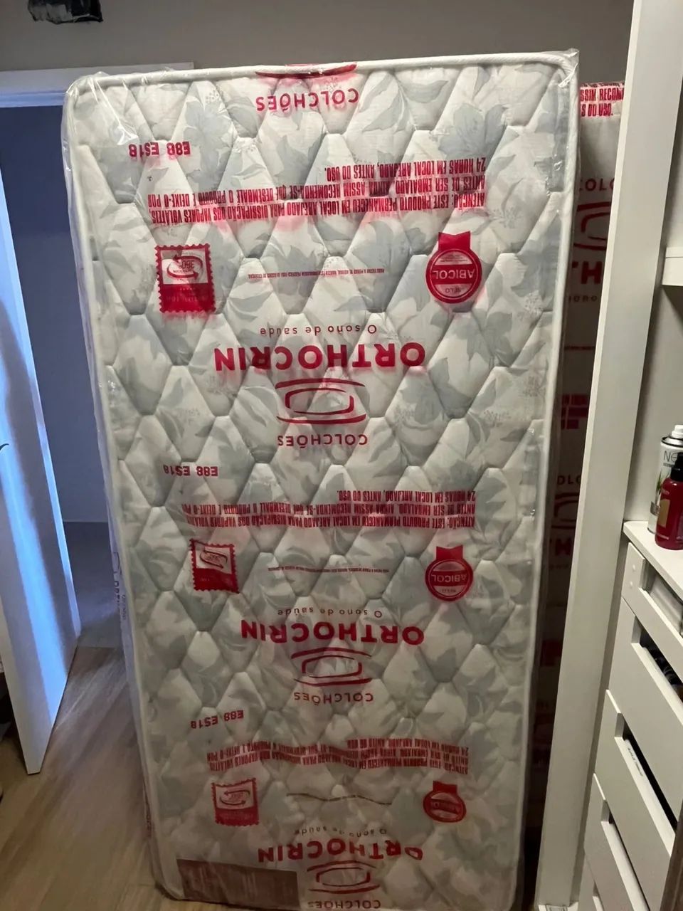 Vendo Colchão de solteiro D33 + cama box ZERO!!! Lacrado! - Foto 5
